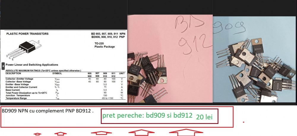 bd909 si complement 912 tranzistor.JPG